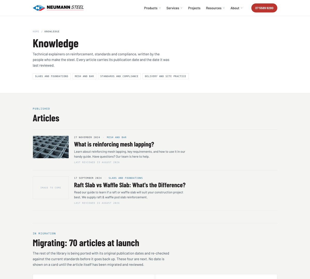 Concept render, knowledge index